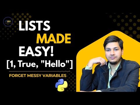 Python Lists for Beginners | Organize Your Data Like a Pro! 🐍