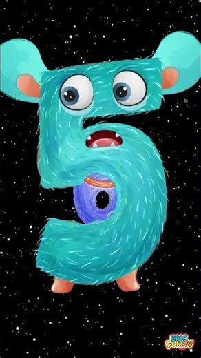 Cute Alien Counting 1 to 10 👽✨ #shorts_video