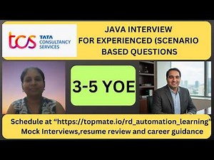 Java Interview Experience at TCS| Real-Time Questions & Answer
