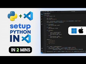 How to Install Python in VSCode | Visual Studio Code Python Setup on Windows / Mac