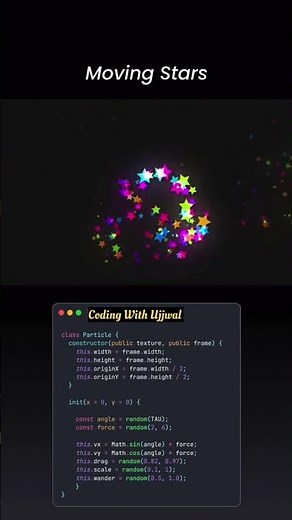 "✨ Create a Magical Moving Stars Cursor Effect with HTML, CSS & JavaScript! 🌠"