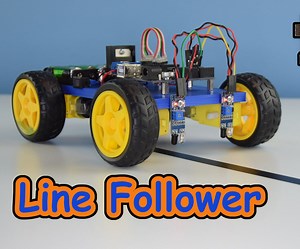 Line Follower Robot Using Arduino Uno and L298N