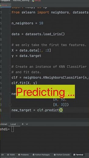 K Nearest Neighbors Classification With Python