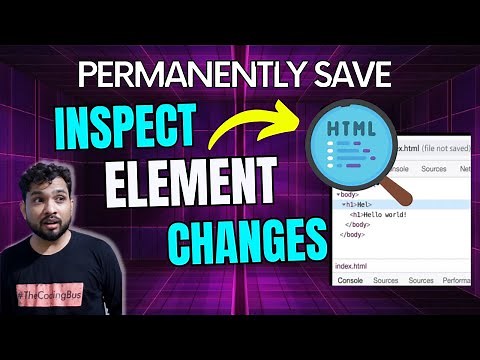 Make Inspect Element Edits Permanent | Full Tutorial