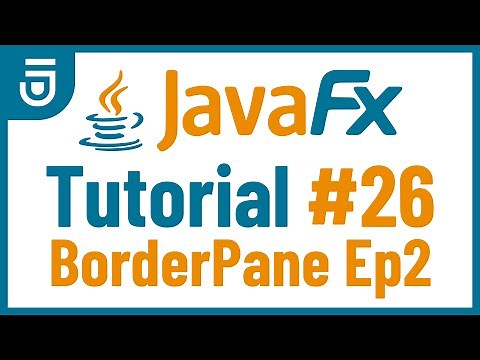 Create Custom BorderPane | JavaFX GUI Tutorial for Beginners