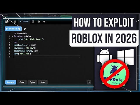 How to EXPLOIT Roblox in 2026 (FREE & NO KEY) — PC + Mobile Executor Tutorial