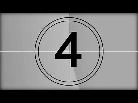 5 second countdown with sound effect