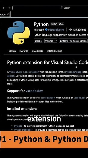 Top VS Code Extensions for Python Development!