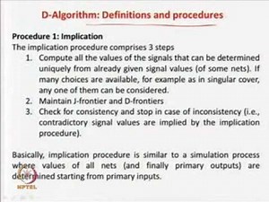 Mod-09 Lec-02 D-Algorithm-1