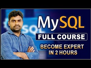 MySQL Full Course FREE 2025 | Learn MySQL from Scratch & Become a Job-Ready Expert
