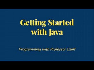 Getting Started with Java using Eclipse