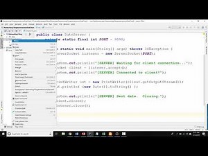 Java Socket Programming 2 - Single interaction single client