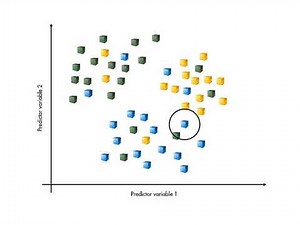 MATLAB skills, machine learning, sect 9: Nearest Neighbor Classification, What is k-NN?i