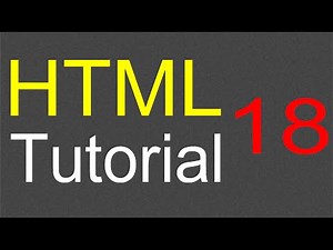 HTML Tutorial for Beginners - 18 - Fieldbox and Legend elements