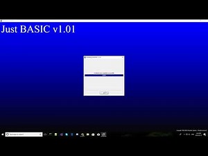 How to download and install Just BASIC - Coding videos? - PyGaming - Ep1