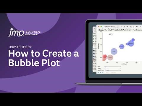 How to Create a Bubble Plot in JMP
