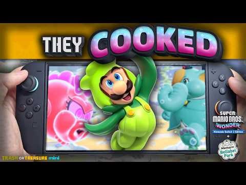 I PLAYED it EARLY- Super Mario Bros Wonder's Switch 2 Edition- And It's..