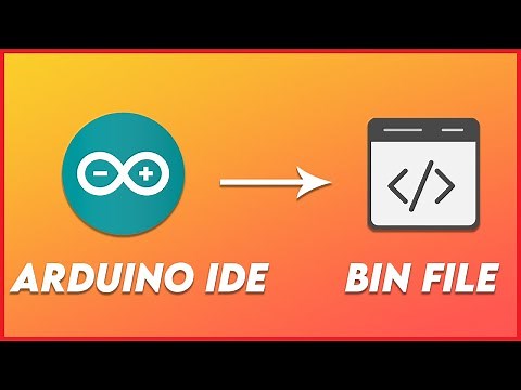 how to export bin file from arduino ide | convert .ino to .bin file in arduino ide