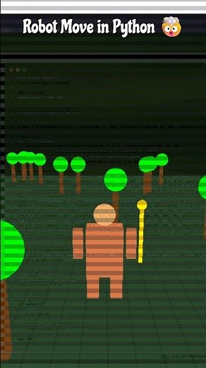 Mini Project Robot 🤖 3D Move in Python #robot #project #coding #robotbuild #python #3danimation