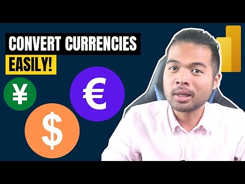 Convert Currencies EASILY in Power BI // Beginners Guide to Power BI in 2021
