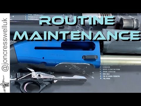 Beretta 1301 User Guide: Routine Maintenance - Strip, Clean, Assemble