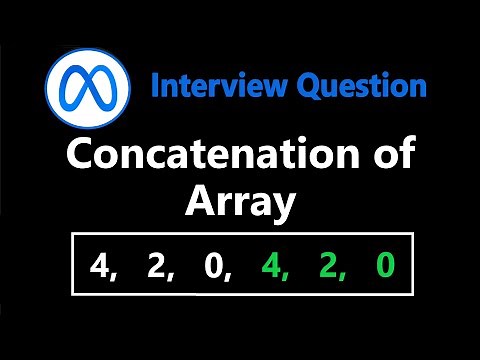 Concatenation of Array - Leetcode 1929 - Python