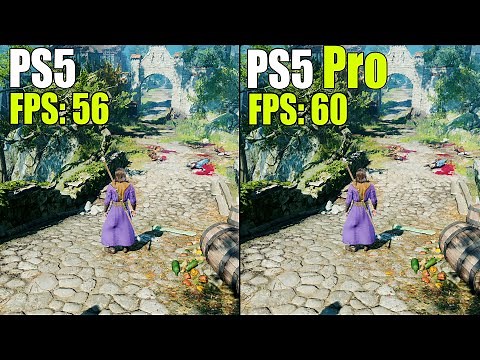 Baldur's Gate 3 on PS5 vs. PS5 Pro | Graphics, Resolution and FPS Test