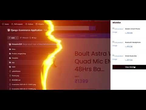 Python eCommerce Website Project | Build Online Store Using Python | Day 6 🚀
