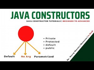 What is constructor in java? Java Constructor Explained with Example Program | Complete Guide. Hindi