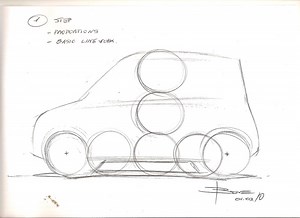 How to Draw a Simple Side View Car Sketch: Basic Steps