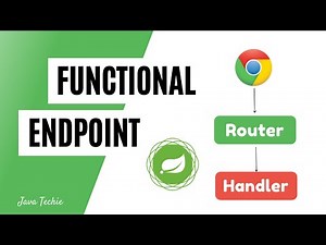 Spring Boot WebFlux | Functional Endpoint - Reactive Programming | JavaTechie