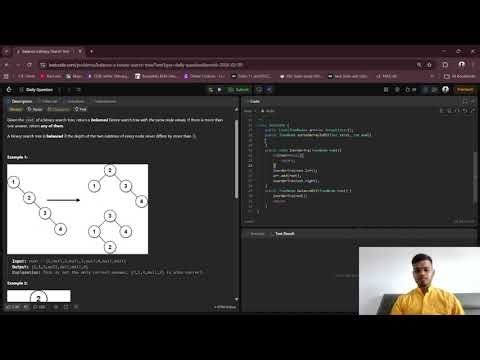 🚀🔥 LeetCode 1382 | Balance a Binary Search Tree (09-02-2026) | Easy Explanation