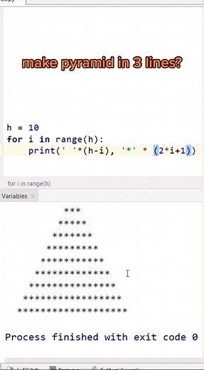 How to Create a Simple Pyramid with Python | Easy Coding Tutorial