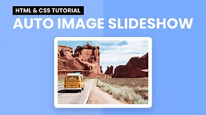 Auto Image Slideshow Using HTML & CSS | Coding Artist
