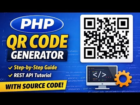 QR Code Generator Using PHP | Step-by-Step Tutorial with Source Code