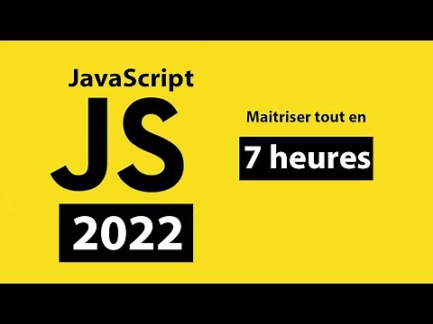 Apprendre JavaScript en 2024- Cours Complet