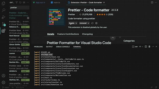 Auto Formatting Files in VS Code (Volar/Built-in or Prettier)