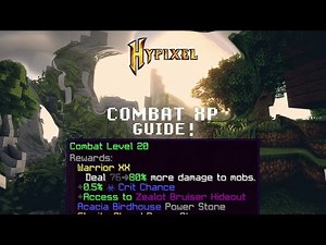 The ULTIMATE Early Game Combat XP Guide! (Hypixel Skyblock)