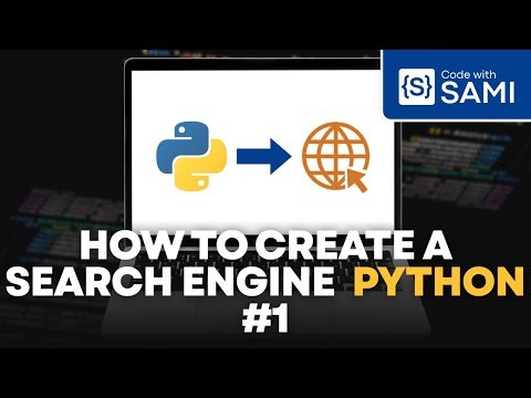How to create a search engine using python?