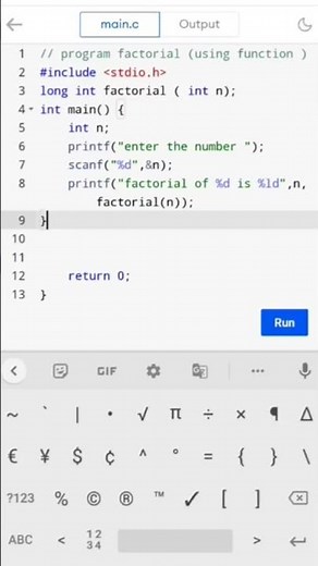 C Program to Find Factorial Using Function – C Program To Find Factorial of a Number using Function