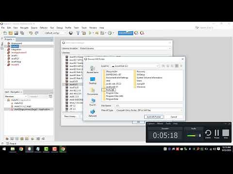 JavaFX Tutorial - Setting up Apache Netbeans 18 and JavaFX 21