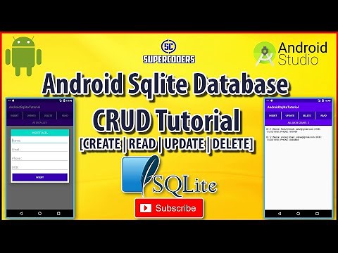 Android SQLlite CRUD Tutorial | [ Create | Read | Update | Delete ]