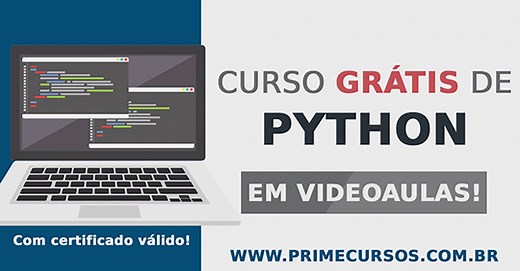 Curso de Programação em Python Online Grátis | Prime Cursos