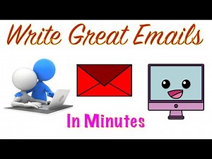 How to Write Professional Emails Quickly | Tutorial