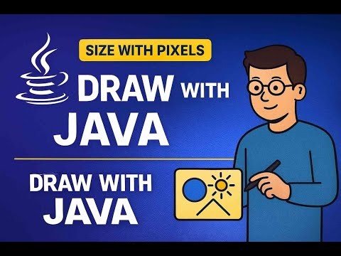 🖥️ “Java Graphics Tutorial | Draw Shapes Using h Pixels for Size & Position!”
