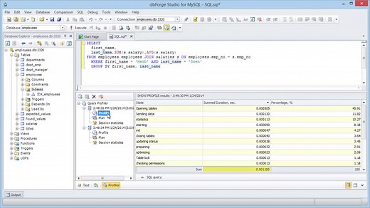 Optimize MySQL Queries with Query Profiler