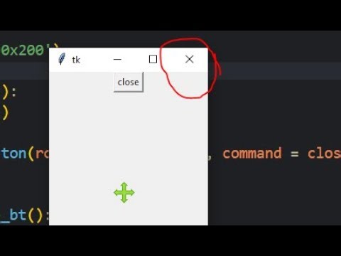 How to disable close or X button in tkinter