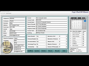 How to Create Student Database Management System Using MYSQL in Python - Part 4 of 6