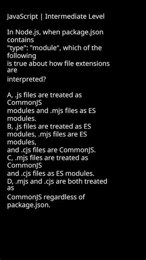 Node.js File Extensions Explained #typescript #esmodules #commonjs