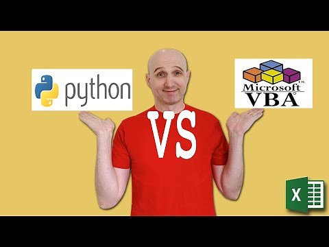Will Python Kill Excel VBA?